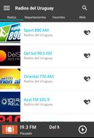 Radios de Uruguay الملصق