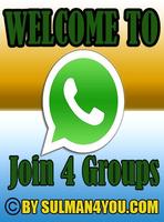 Join 4 Groups Affiche