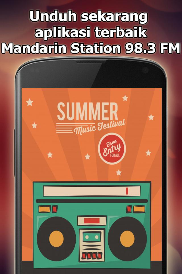 Radio Mandarin Station 98.3 FM Online Gratis APK voor Android Download