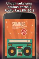 Radio Fast FM 90.1  Online Gratis di Indonesia Affiche