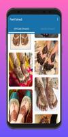 Foot/Feet Mehndi poster