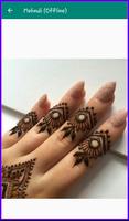 New Mehndi Designs (offline) capture d'écran 2