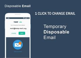 DISPOSABLE EMAIL - VIRTUAL EMAIL ADDRESS capture d'écran 1