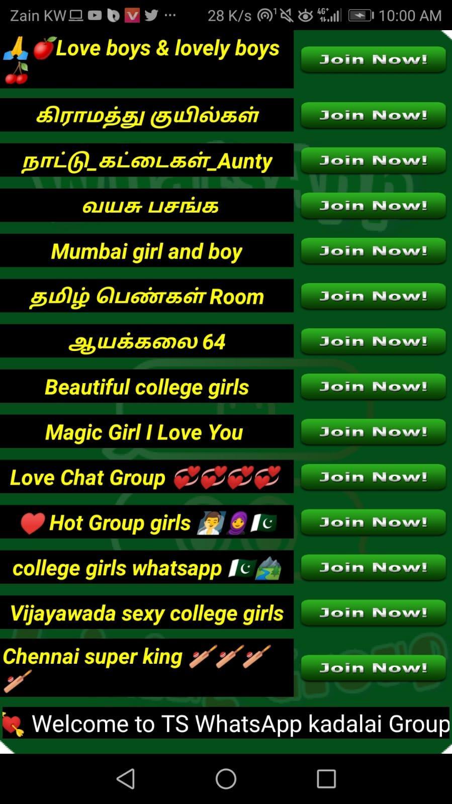 To love chat in Chennai