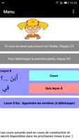 Apprendre l'Arabe -grammaire- partie 2 poster