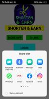 Shorten urls And Earn Money syot layar 2