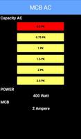 Calculator MCB & POWER AC (Air Conditioner) screenshot 1