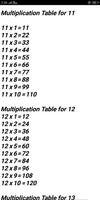 Maths Multiplication Tables- 1 से  40 तक скриншот 2