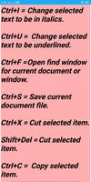 300+ shortcut keys computer capture d'écran 3