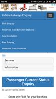 Poster Rail assistant - check all rail services at Once.