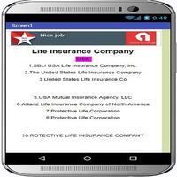 Life Insurance capture d'écran 1