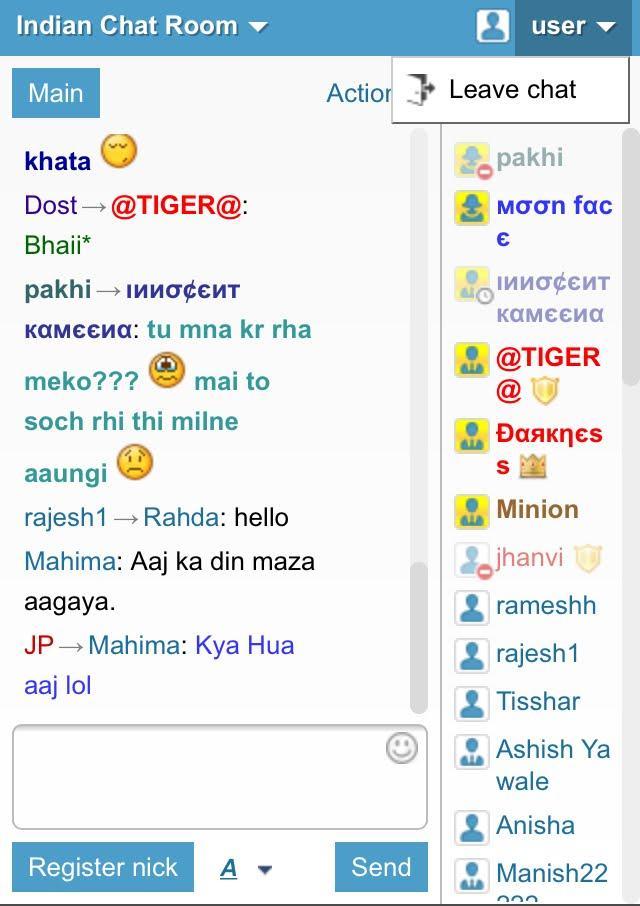 Schwulen chat room