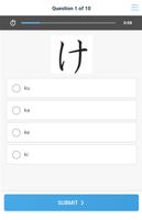 Learn Japanese Alphabet Quiz - hiragana, katakana Screenshot 2