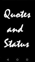 QUOTES AND STATUS постер