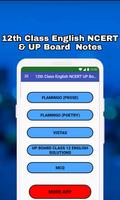 12th Class English NCERT Notes Plakat