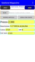 1 Schermata Magazzino barcode - Inventario