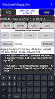 2 Schermata Magazzino barcode - Inventario