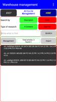 Warehouse management barcode I poster