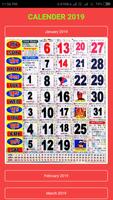 calendar 2019 | panchang hindi calendar captura de pantalla 1
