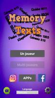 Memory Texts Affiche