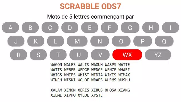 Mots Scrabble De 5 Lettres Apk For Android Download