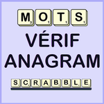 Verificateur anagrammeur scrab icon