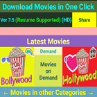 HD Movies in 1 Click icône