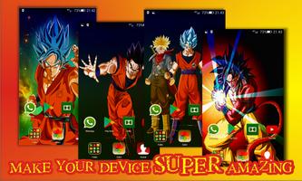 Super Saiyan Goku HD Wallpapers - 4K backgrounds โปสเตอร์
