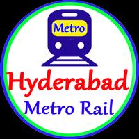 Hyderabad Metro Rail Information Live Plakat