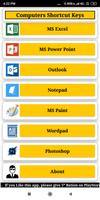 COMPUTER SHORTCUT KEYS : A TO Z COMPUTER SHORTCUTS capture d'écran 1