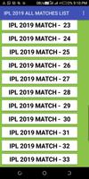 IPL 2019 all match list full information syot layar 2