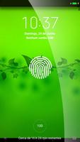 Zielona tapeta na telefon komórkowy -Green Art plakat