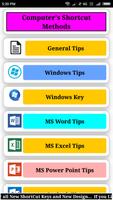 Computer's Shortcut methods पोस्टर