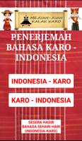 Penerjemah Karo - Indonesia Of poster