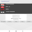 RadiOnline, Radios gratuites en ligne Zeichen
