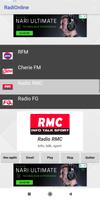 RadiOnline, Radios gratuites en ligne स्क्रीनशॉट 1