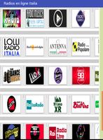 Radios Italie Cartaz