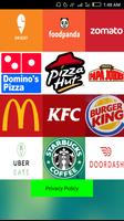 All food ordering in one app : Order food online Affiche