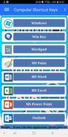 Computer Shortcut Keys Pro capture d'écran 1