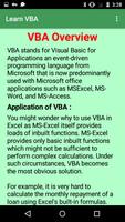 Learn VBA screenshot 3