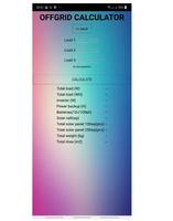 SOLAR PANEL CALCULATOR ảnh chụp màn hình 3