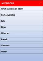 Nutrition and food captura de pantalla 1