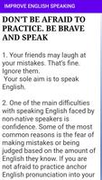 Improve English Speaking تصوير الشاشة 3