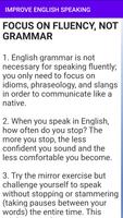 Improve English Speaking تصوير الشاشة 1