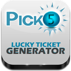 Pick 5 Lucky Ticket Generator icon