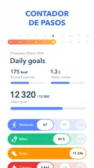 Descargar XAPK de Podómetro de GetFit - Contador de pasos