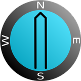 Boussole augmentée icône