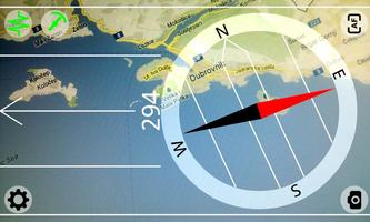 AR Bearing + Baseplate Compass ảnh chụp màn hình 3