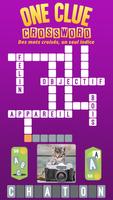 One Clue Crossword Affiche