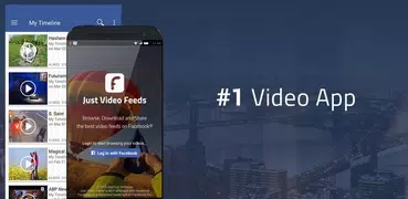 只為Facebook的視頻Feed